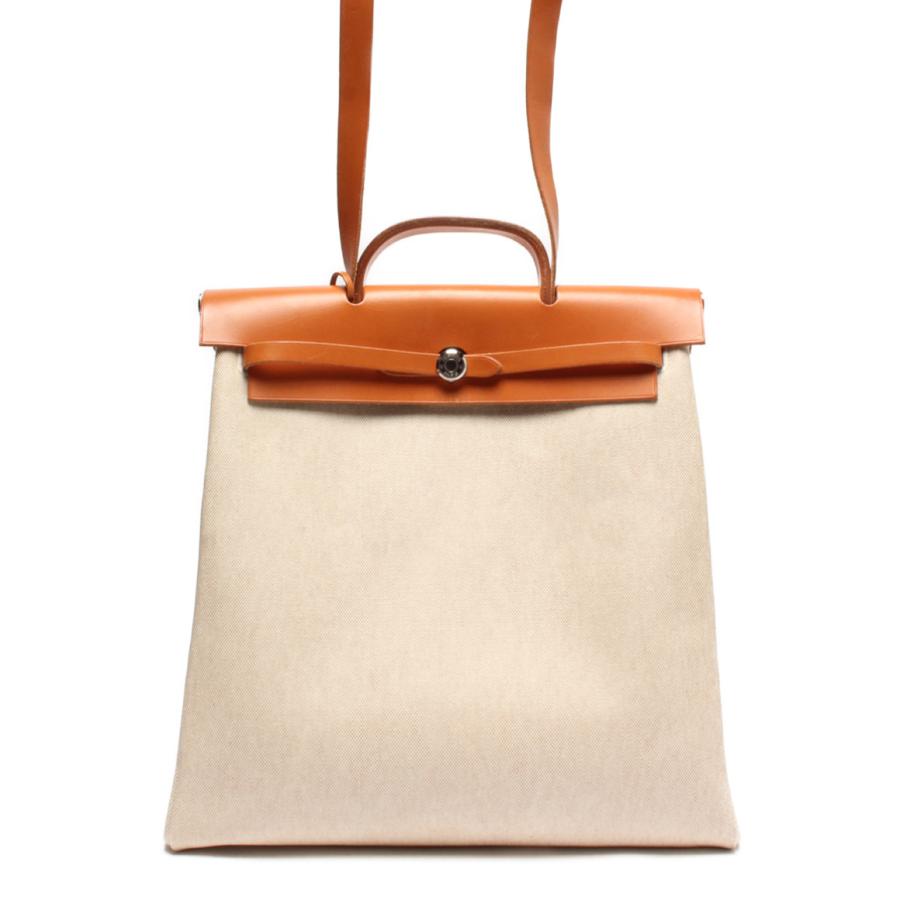 美品 エルメス エールバッグMM □B刻印 エールバッグMM レディース  