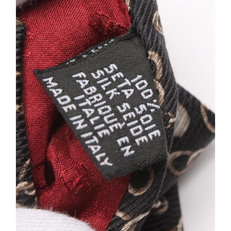 CHANEL シャネル ネクタイ チェーン柄 総柄 シルク メンズ 中古 CHANEL シャネル ネクタイ チェーン柄 総柄 シルク メンズ 中古