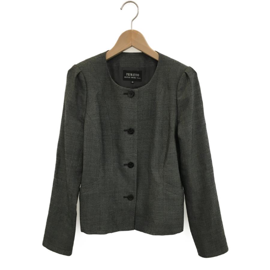 ハナエモリノーカラージャケット38