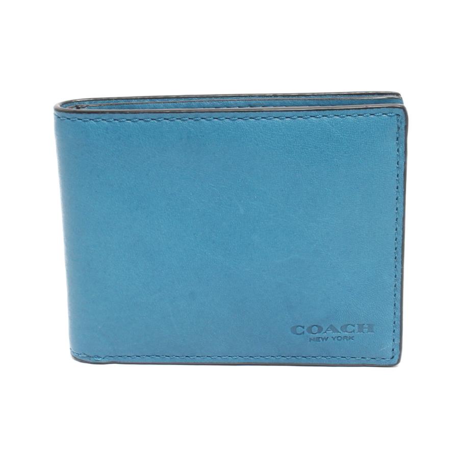コーチ 二つ折り財布 b メンズ Coach 中古 A Hugall Fashion ハグオール 通販 Yahoo ショッピング