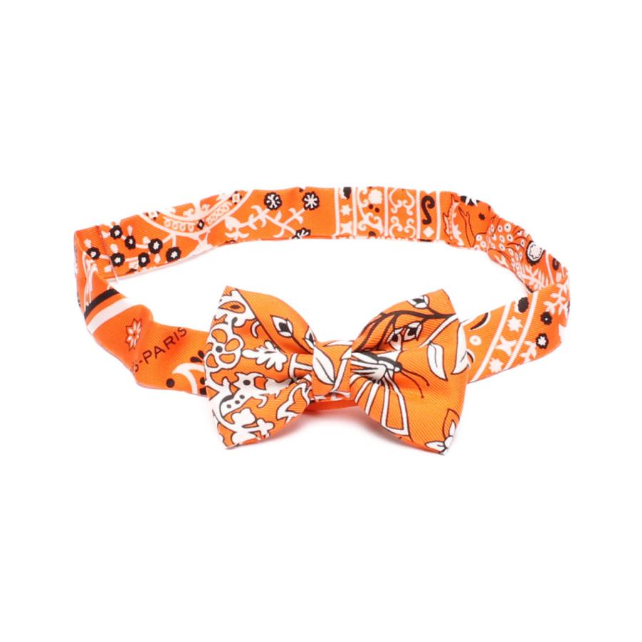 美品 エルメス 蝶ネクタイ ボウタイ ヌーパピヨン ユニセックス HERMES  