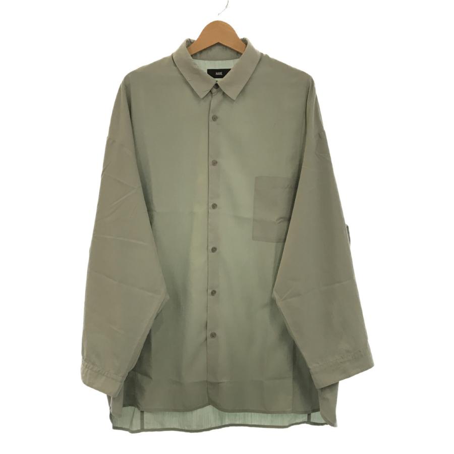 ハレ オーバーサイズ 長袖シャツ メンズ Size M M Hare 中古 A Hugall Fashion ハグオール 通販 Yahoo ショッピング