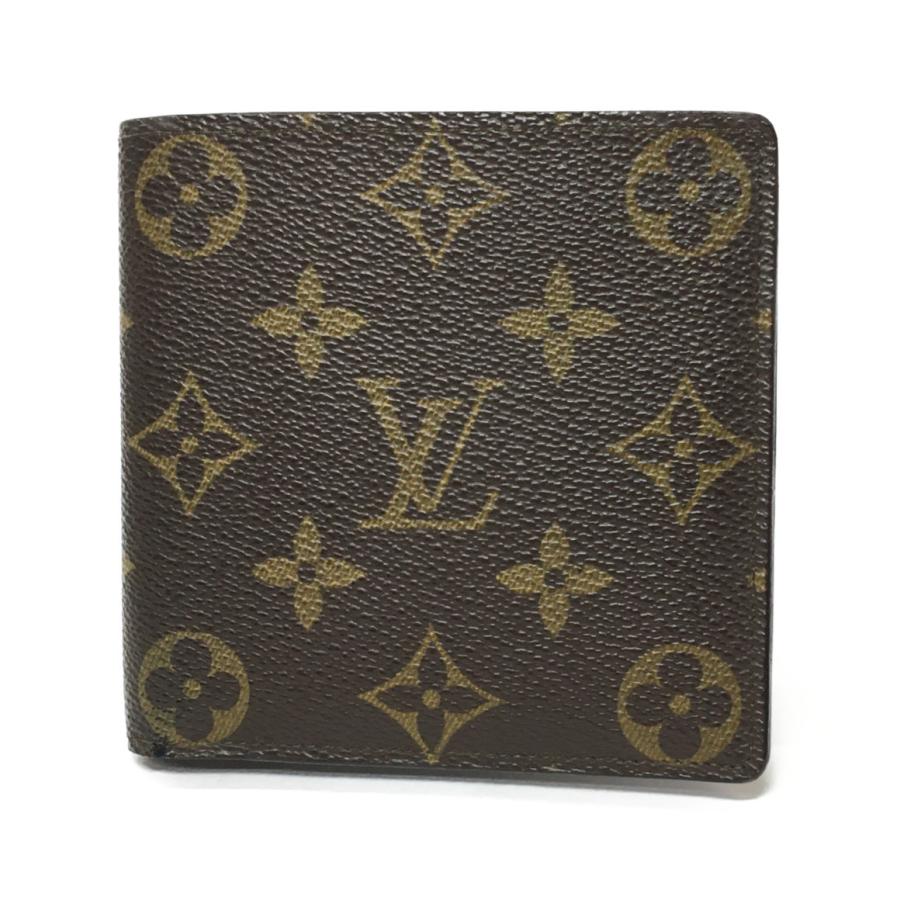 ルイヴィトン 二つ折り財布 ポルトフォイユ マルコ M モノグラム メンズ Louis Vuitton 中古 A Hugall Fashion ハグオール 通販 Yahoo ショッピング