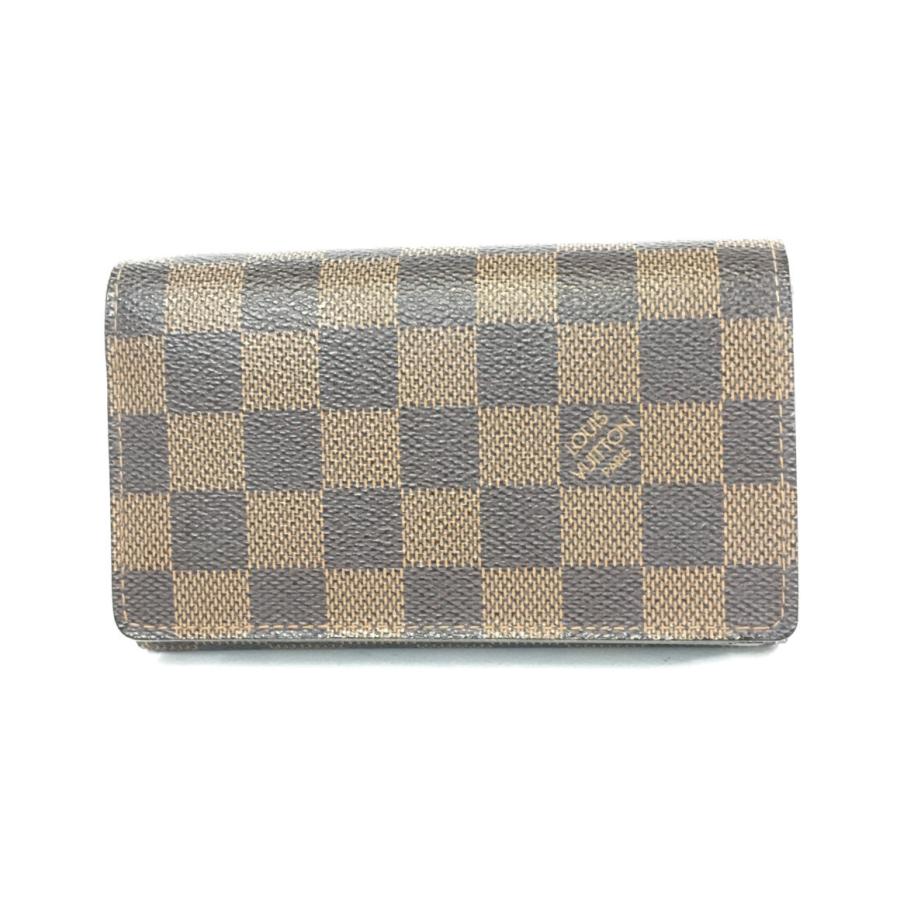 ルイヴィトン 二つ折り財布 ポルトフォイユ トレゾール N61736 ダミエ ユニセックス Louis Vuitton 中古 A132614005 Hugall Fashion ハグオール 通販 Yahoo ショッピング