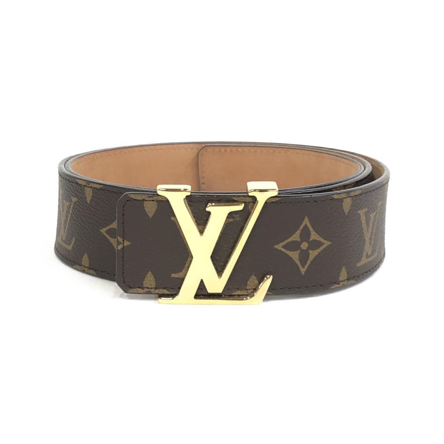 激安通販新作 【中古】LOUIS VUITTON◇ベルト/--/BLK/総柄/メンズ