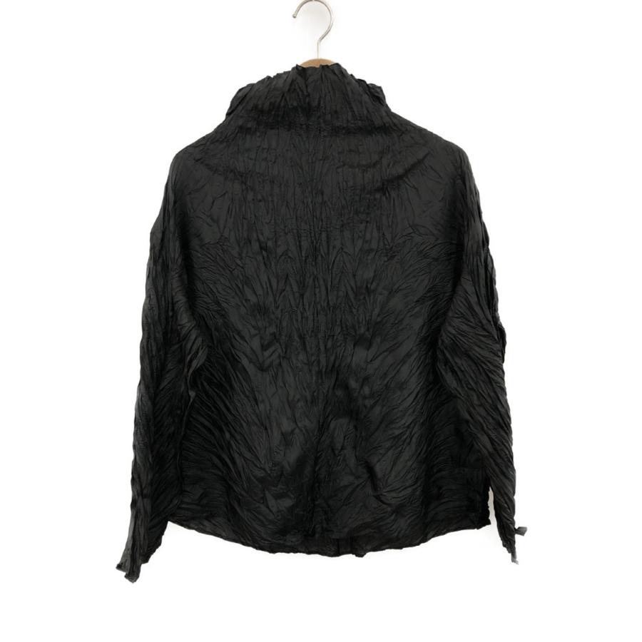 美品 イッセイミヤケ プリーツ ハイネック トップス レディース SIZE M