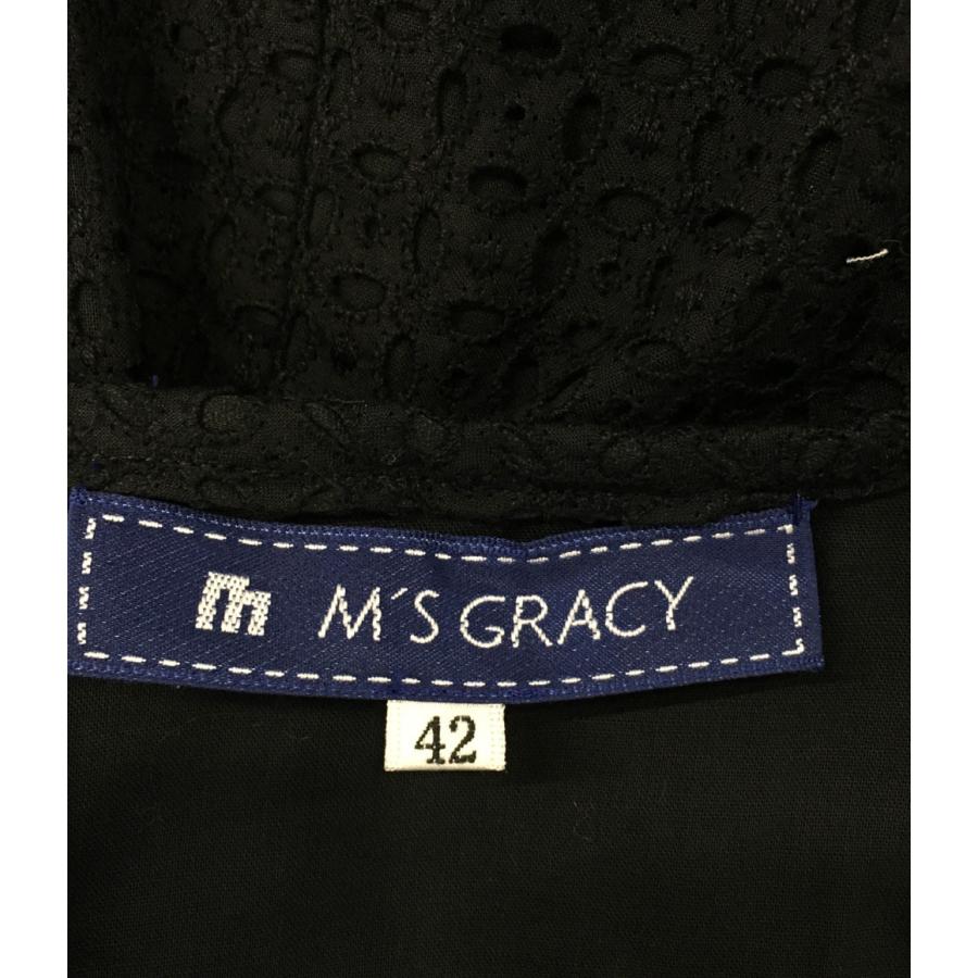 特別sale 美品 エムズグレイシー 半袖レースワンピース レディース Size 42 L M S Gracy 値引きサービス Www Superavila Com
