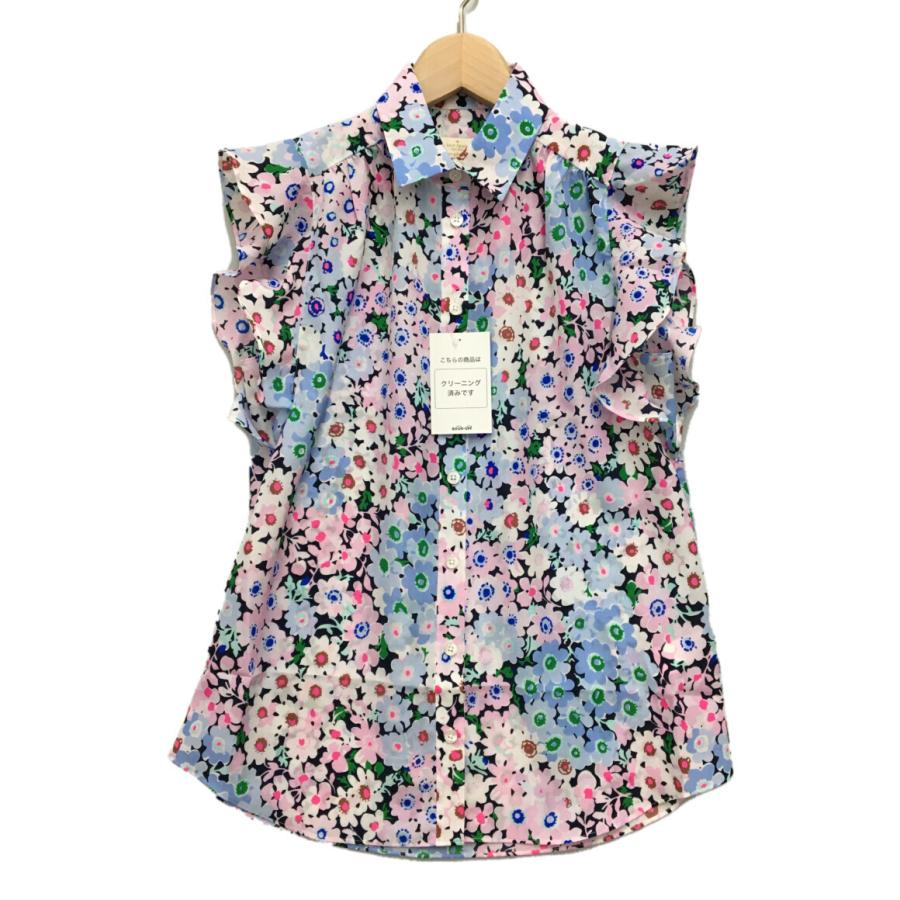 美品 ケイトスペード 花柄 ブラウス レディース SIZE XS (XS以下) kate 