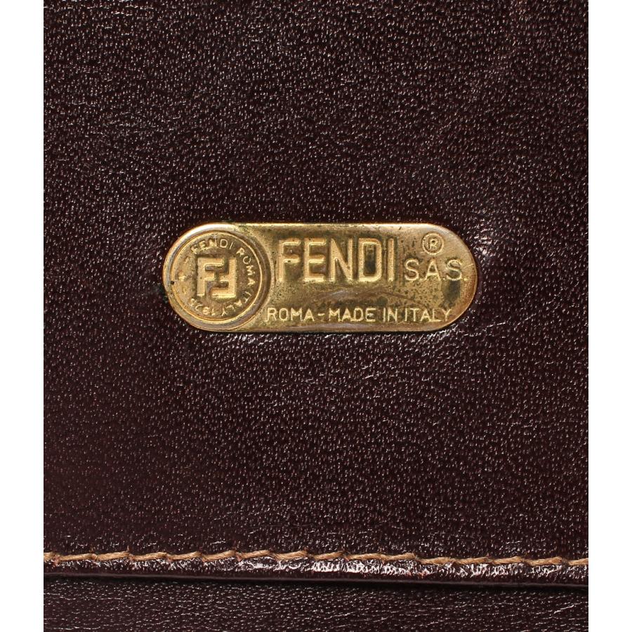 FENDI フェンディ 折り財布 S.A.S ズッカ