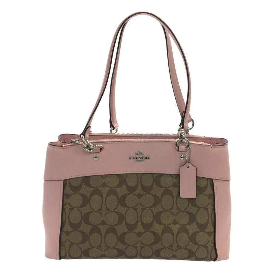コーチ トートバッグ F25396 シグネチャー レディース COACH 中古