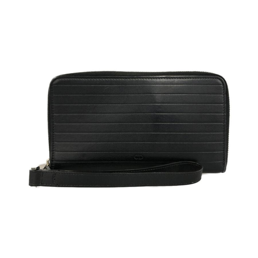 ディオールオム ラウンドファスナー長財布 ダブルファスナーウォレット 12 Lu 0153 メンズ Dior Homme 中古 A Hugall Fashion ハグオール 通販 Yahoo ショッピング
