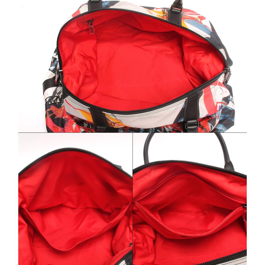 美品 クリスチャンルブタン 2WAYボストンバッグ ペイント レディース 