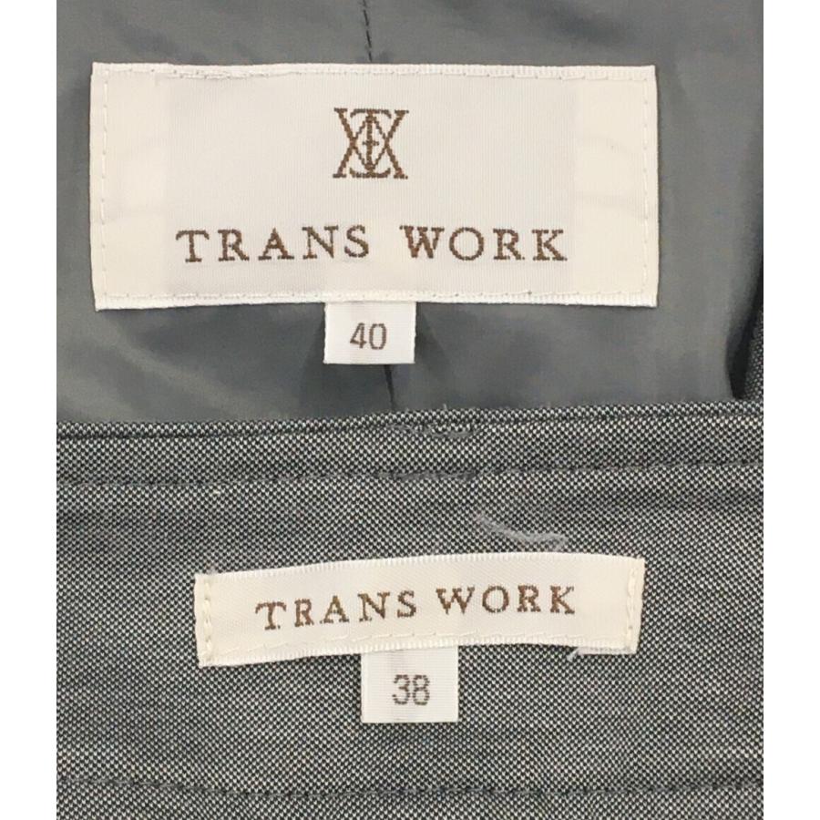 美品 トランスワーク パンツスーツ レディース SIZE 40 (L) TRANS WORK  