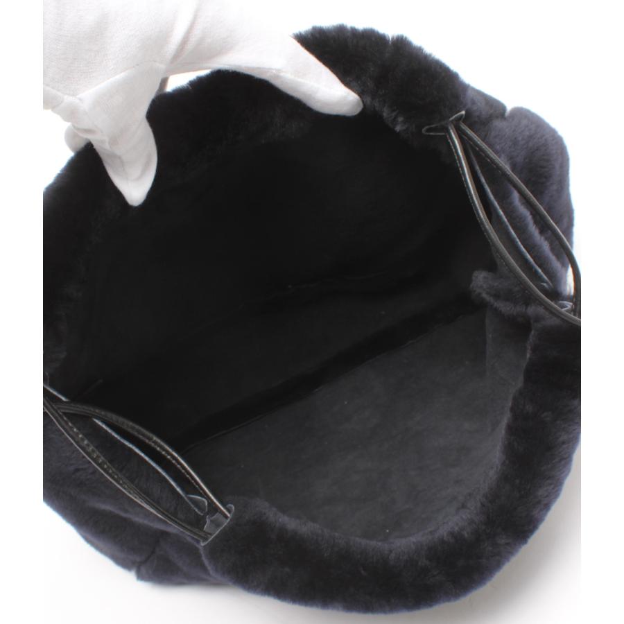 美品 ジルサンダー ファー巾着バッグ レディース Jil sander 中古  