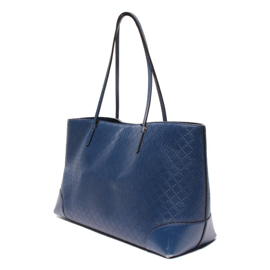 GUCCI グッチ ディアマンテラックス レザー トートバッグ 青