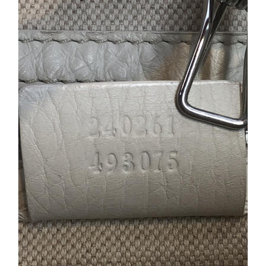 訳あり グッチ ショルダートートバッグ 240261 493075 シマ レディース 