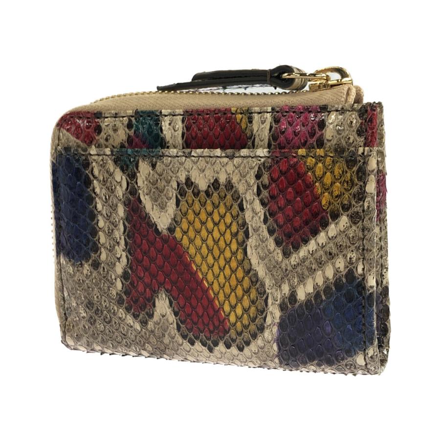 GUCCI パイソンミニ財布L字ファスナー