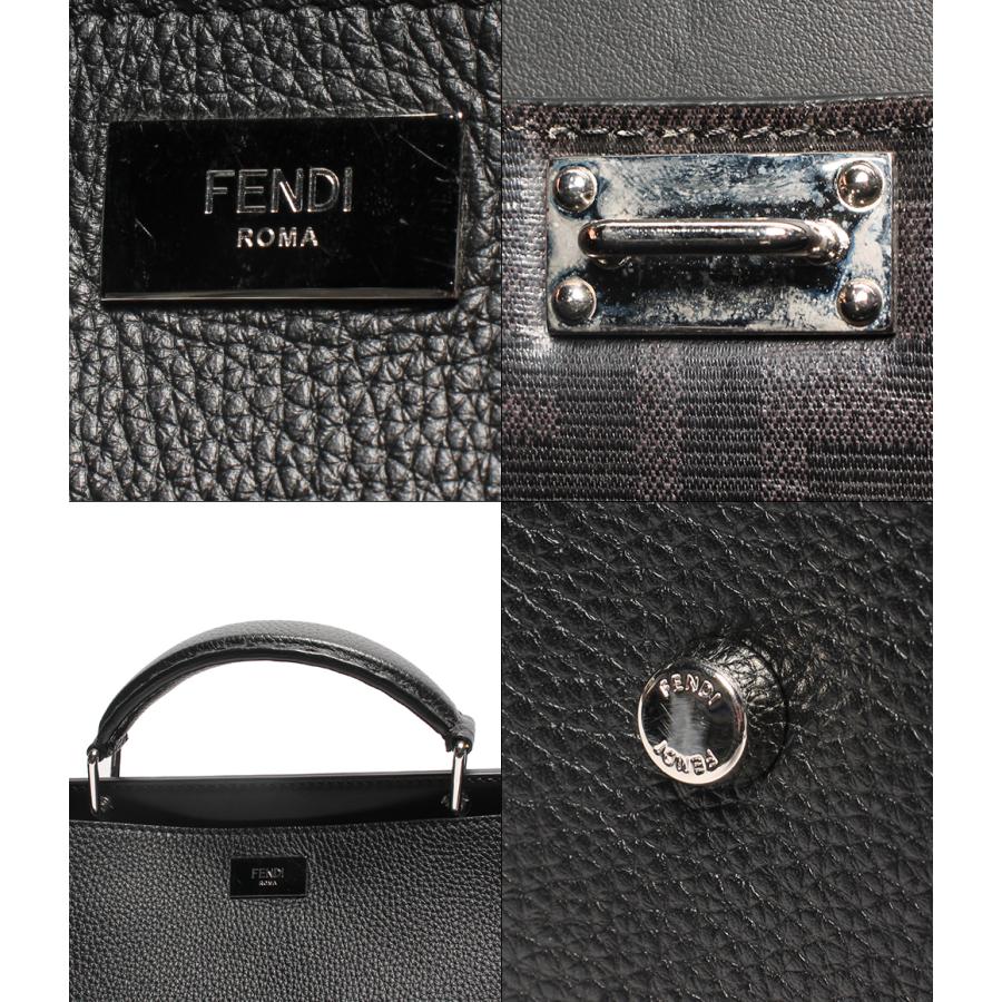 フェンディ ビジネスバッグ シルバー金具 ピーカブー メンズ フェンディ ビジネスバッグ シルバー金具 ピーカブー メンズ