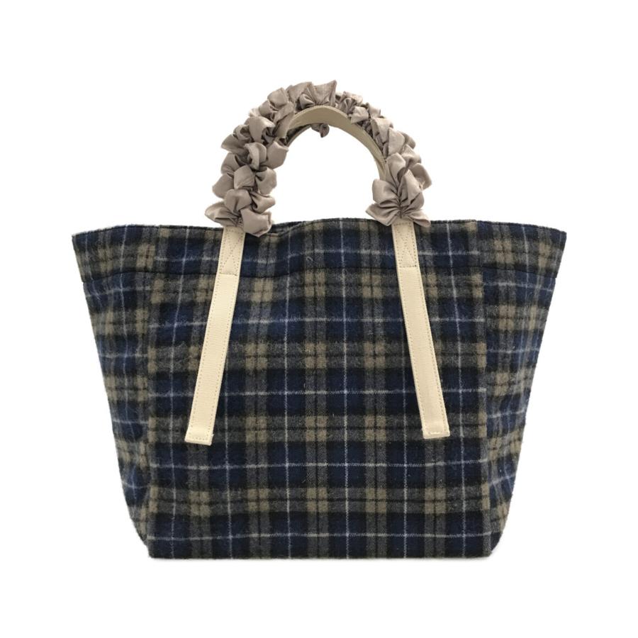 ラドロー トートバッグ チェック柄 レディース LUDLOW 中古  