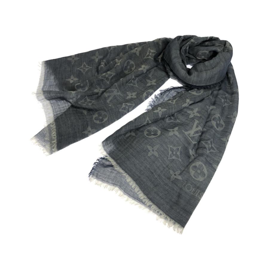ルイヴィトン ストール ウール コットン シルク エトール デイリー  