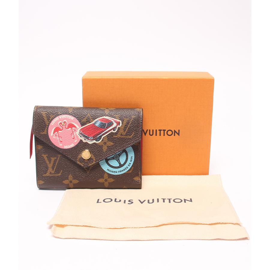 ルイヴィトン 三つ折り財布 ポルトフォイユ・ヴィクトリーヌ M62151  