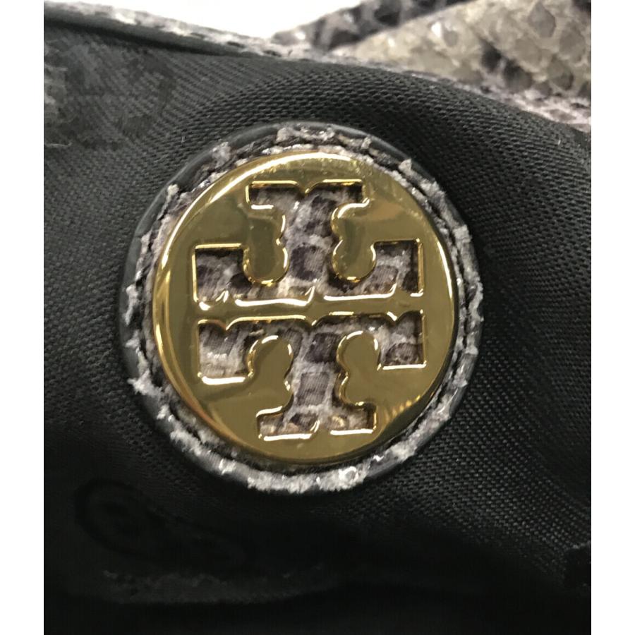 トリーバーチ チェーンショルダーバッグ 肩掛け 斜め掛け パイソン柄  