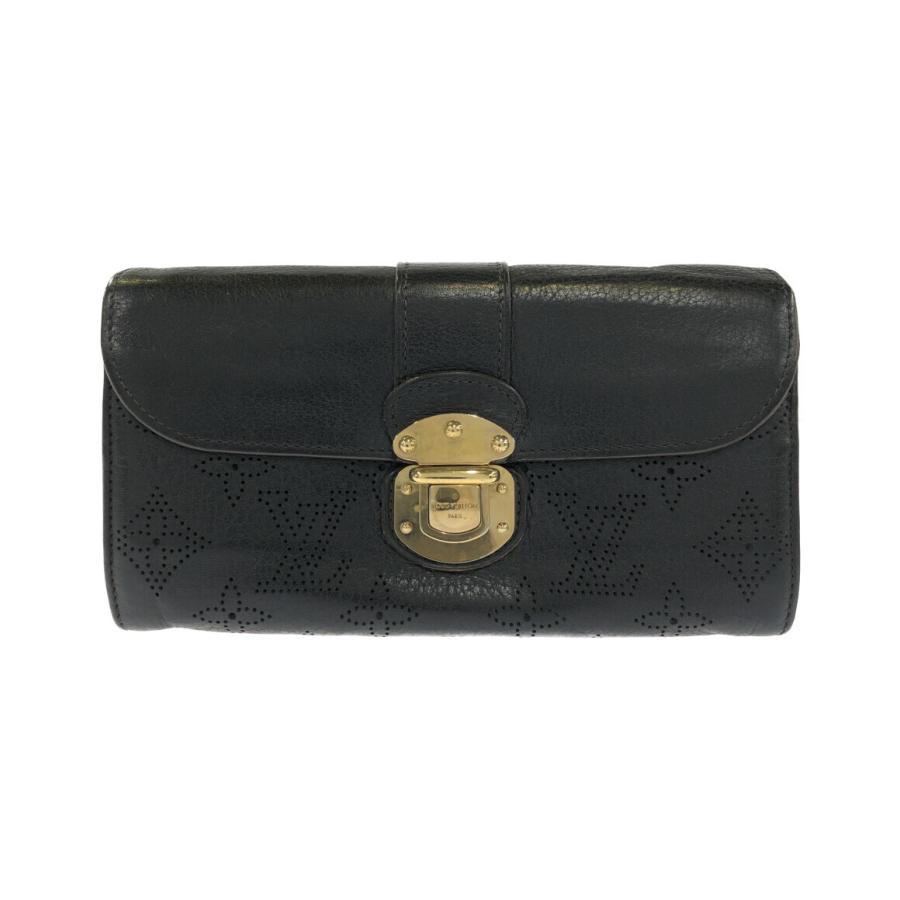 ルイヴィトン 長財布 ゴールド金具 パンチング ポルトフォイユ イリス  