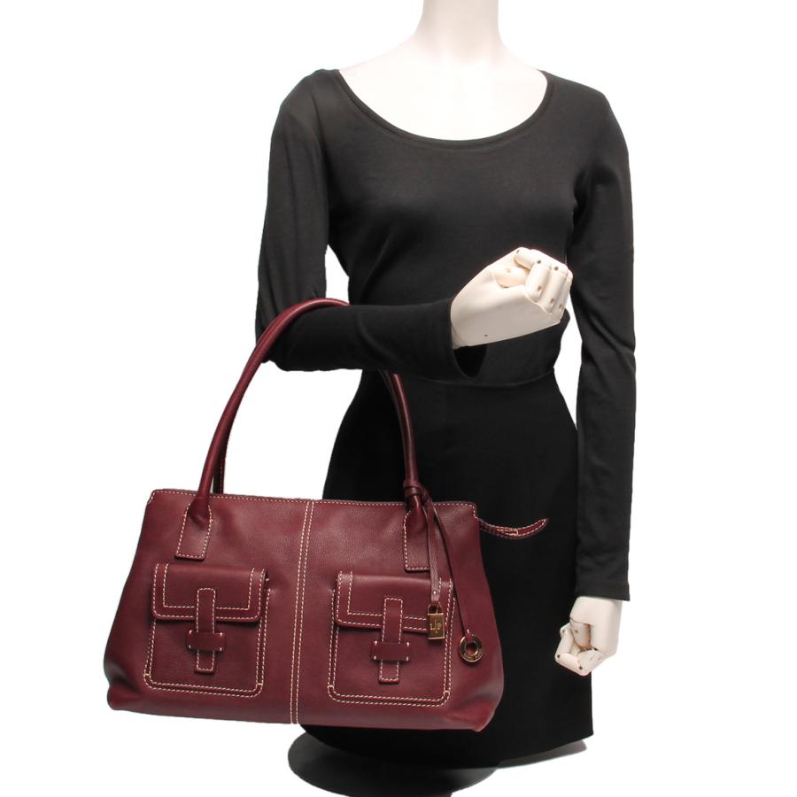 ロロピアーナ ハンドバッグ ボルドー レディース Loro Piana 中古