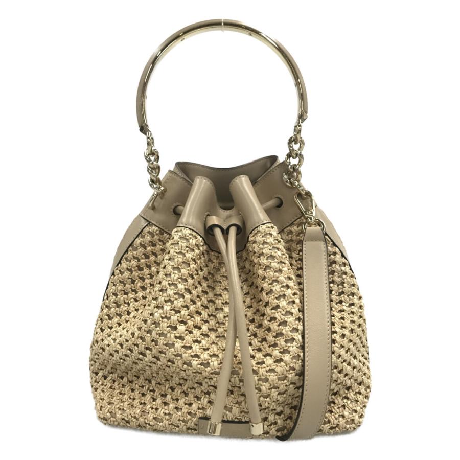 ジミーチュウ 2way ハンドバッグ クロスショルダーバッグ 斜め掛け  