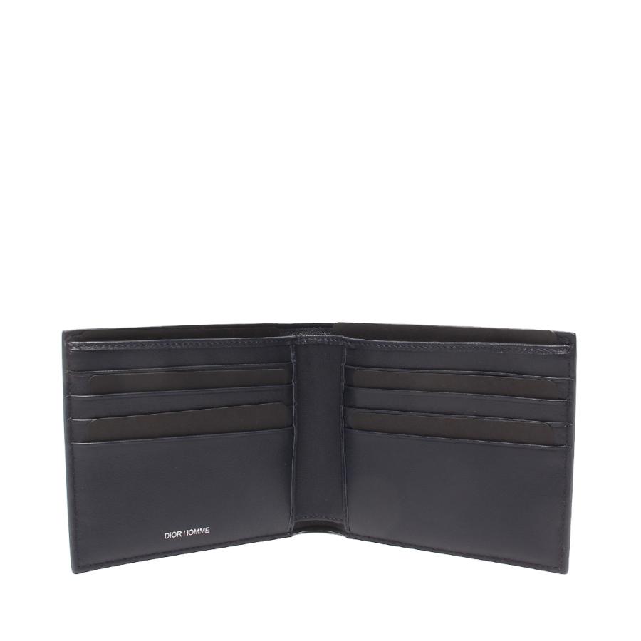 美品！Dior Homme ディオールオム 二つ折り財布 ブラック