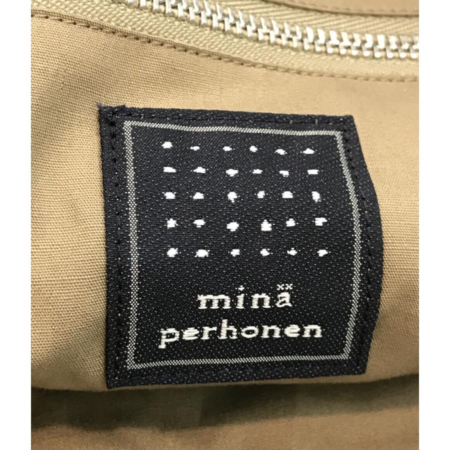 美品 ミナペルホネン ワンショルダーバッグ 肩掛け レディース mina  