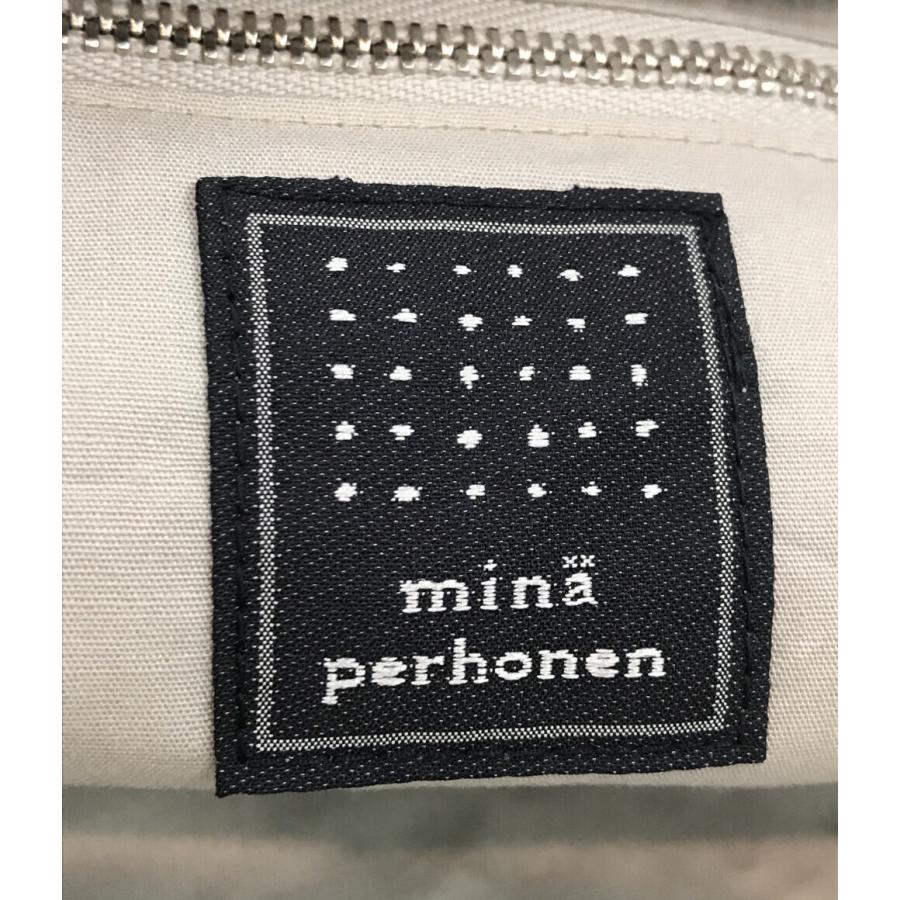 美品 ミナペルホネン ワンショルダーバッグ 肩掛け レディース mina  