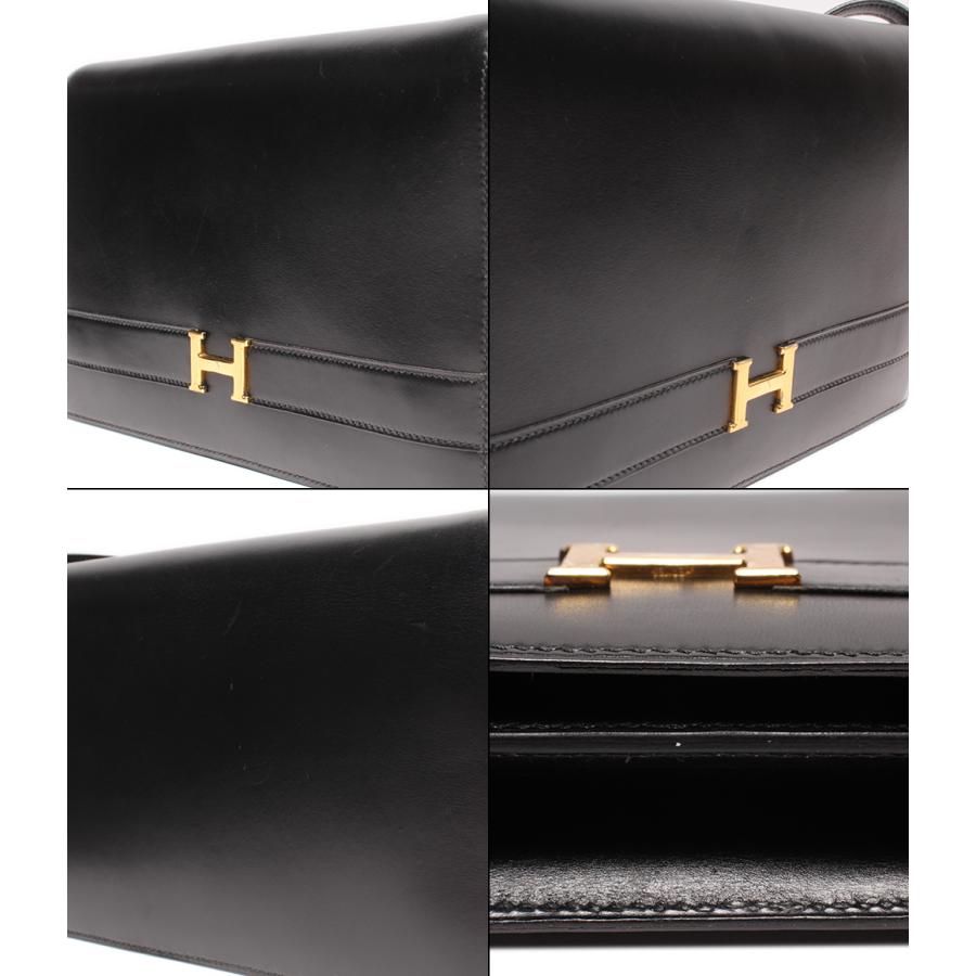 エルメス レザーショルダーバッグ 〇G刻印 ゴールド金具 アニー  