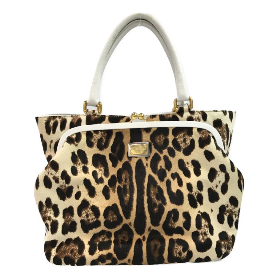 お値下げしました☆ハラコ レオパード柄バッグ 最終値下げ⭐️ドルチェ