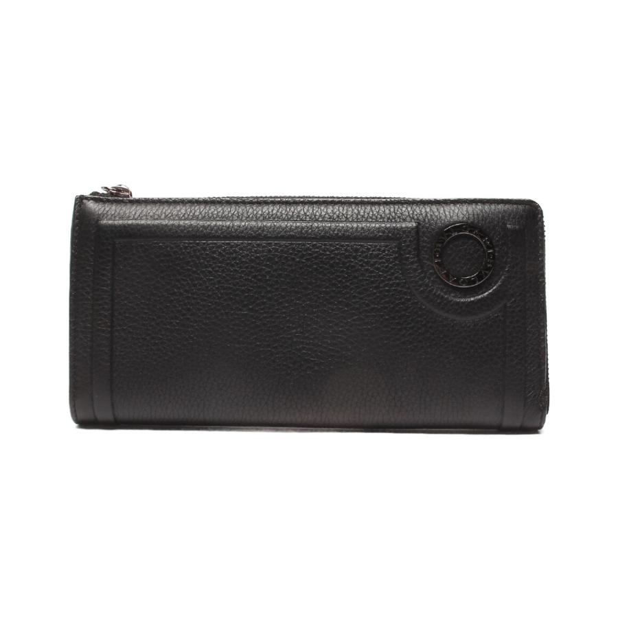 美品 ブルガリ L字ファスナー長財布 レディース Bvlgari 中古 