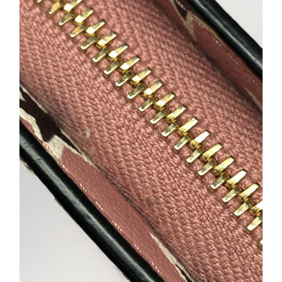 MIU MIU 星柄 二つ折り財布 ミュウミュウ L字ファスナー長財布 スター 星柄 レディース MiuMiu