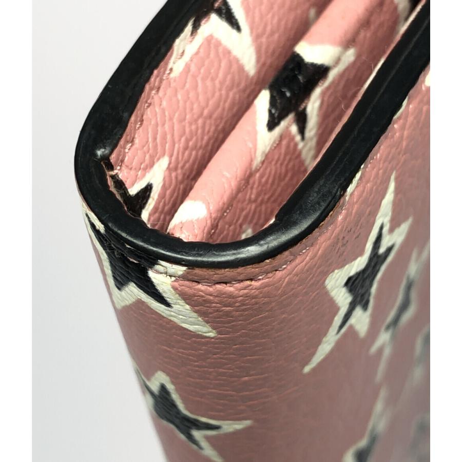 MIU MIU 星柄 二つ折り財布 ミュウミュウ L字ファスナー長財布 スター 星柄 レディース MiuMiu