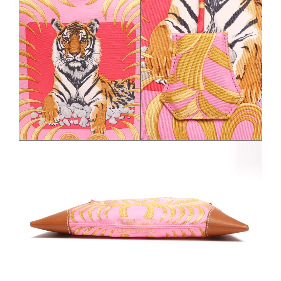 エルメス ショルダーバッグ □N刻印 シルバー金具 ポーチ付き シルキー  