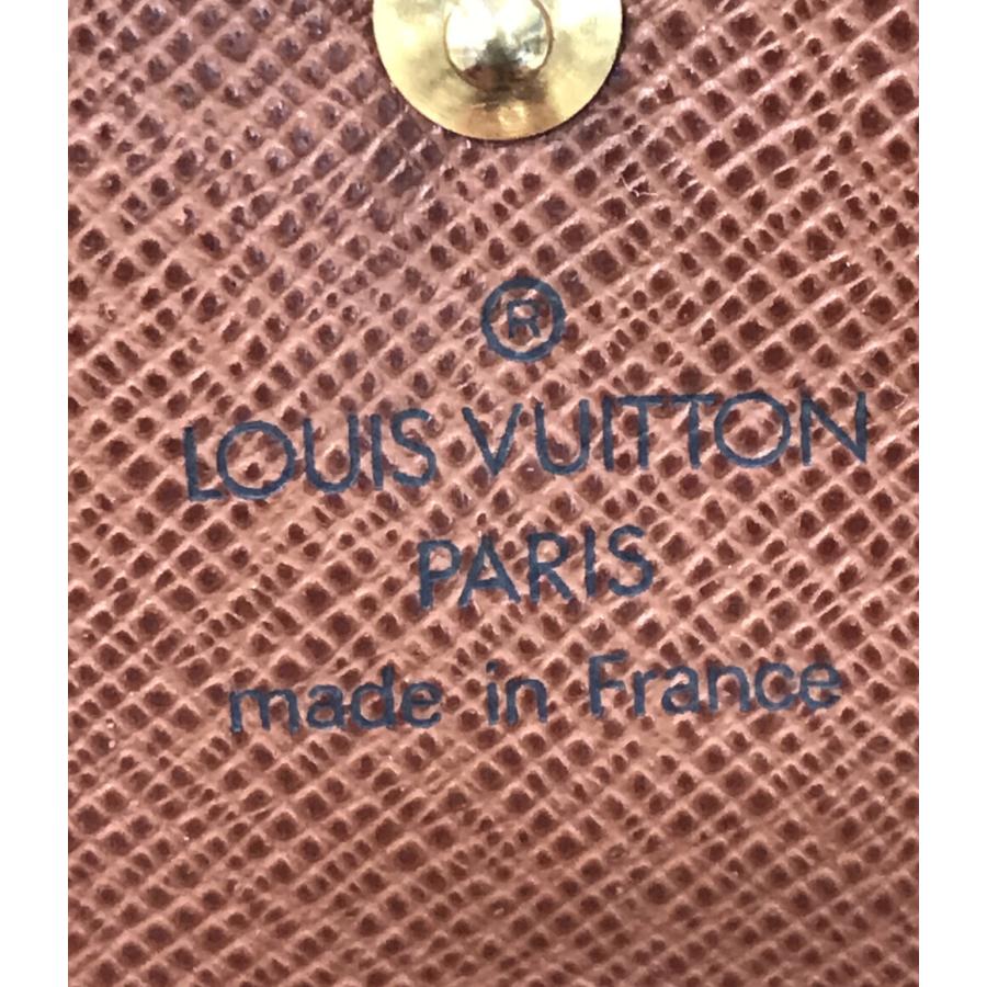 ルイヴィトン 三つ折り財布 Wホック ポルト モネ ビエ カルト クレディ M61652 モノグラム メンズ Louis Vuitton 中古｜hugall｜04