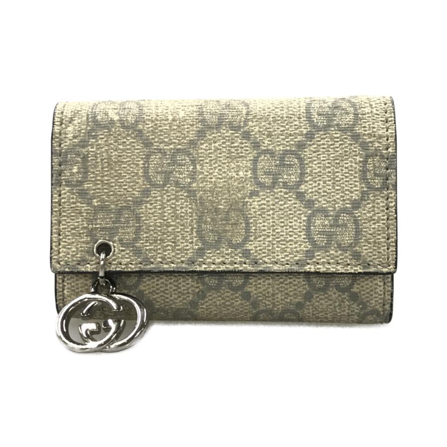 グッチ 6連キーケース 212111 0416 GGスプリーム メンズ GUCCI グッチ 6連キーケース 212111 0416 GGスプリーム メンズ GUCCI