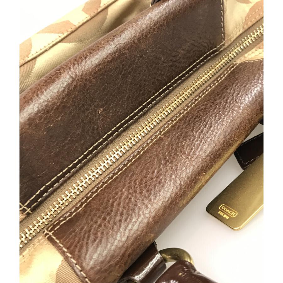 コーチ 2way ハンドバッグ ショルダーバッグ 肩掛け 12947 オプアート レディース  COACH 中古｜hugall｜06