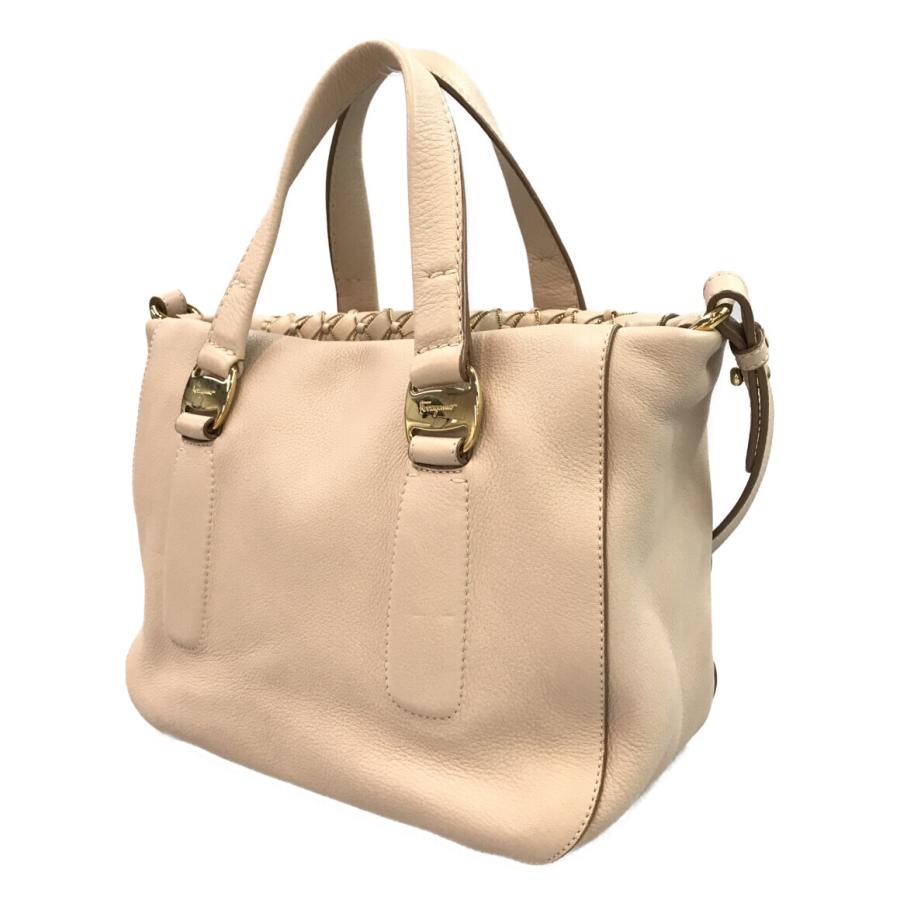 サルバトーレフェラガモ 2way ハンドバッグ ショルダーバッグ 斜め掛け