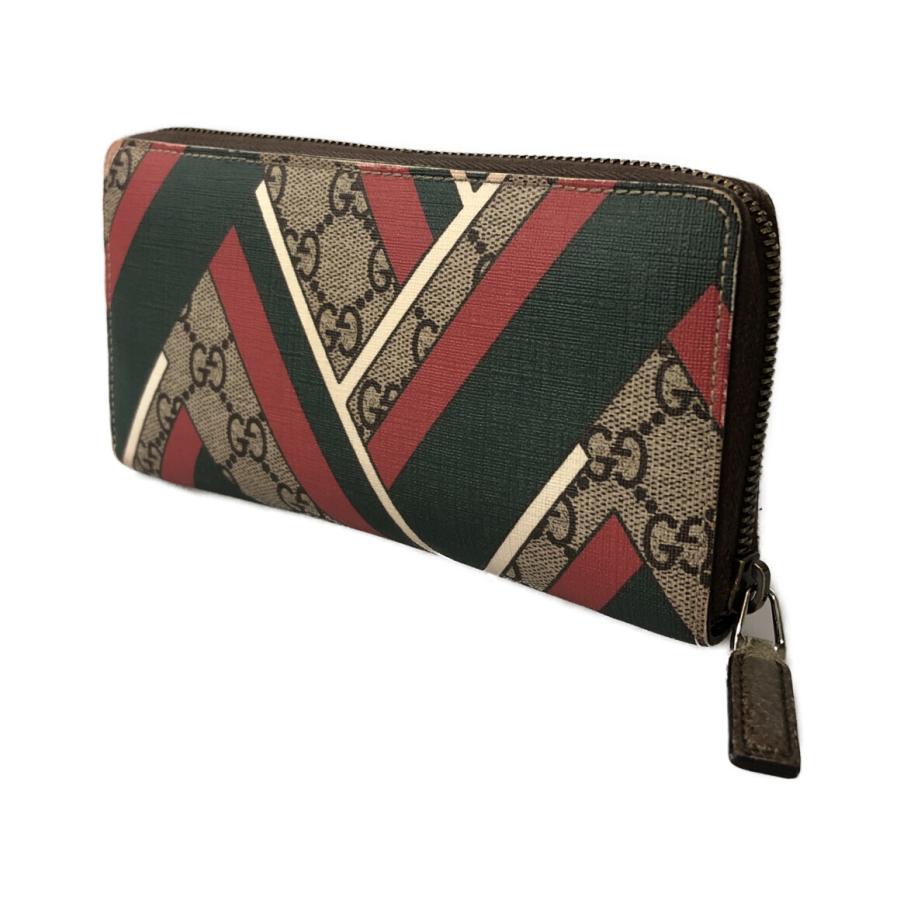 グッチ ラウンドファスナー長財布 429223 GGシェブロン メンズ GUCCI 