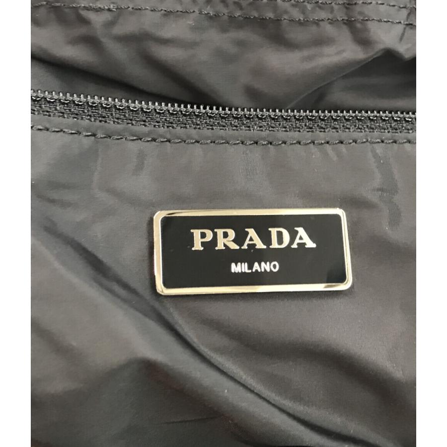 PRADA ナイロントートバッグ　楽器柄 Prada Origami Pleated Large Clutch Tesutto Nylon - Consigned