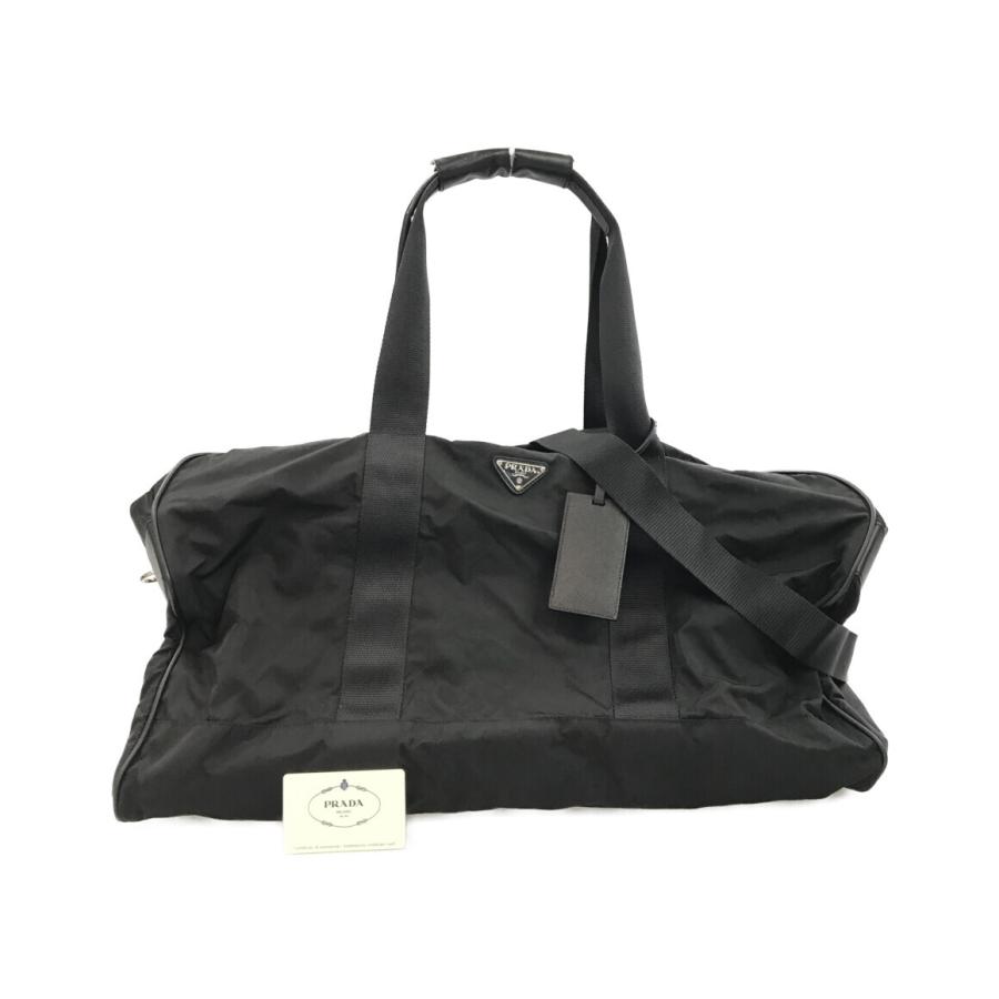 プラダ ナイロンボストンバッグ V60S ユニセックス PRADA 中古