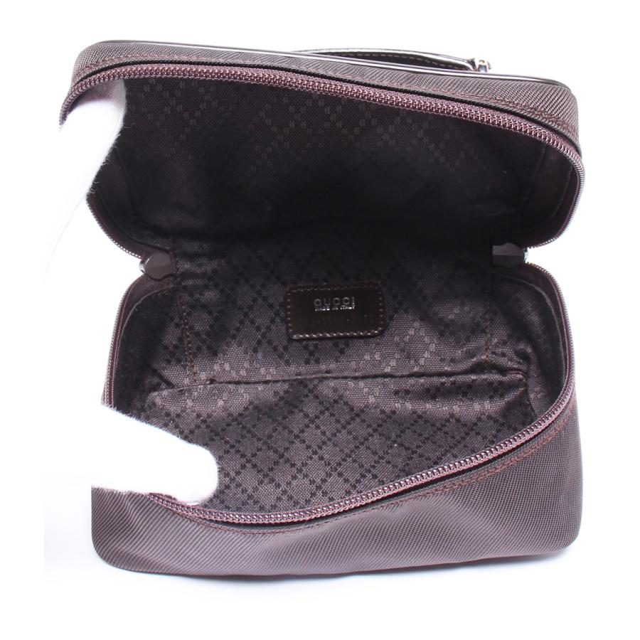 美品】GUCCI グッチ バンブー バニティ ショルダー バッグ メイク