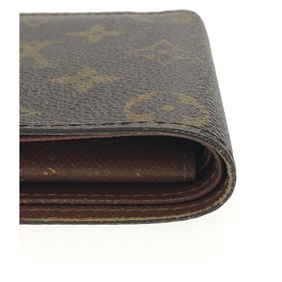ルイヴィトン LOUIS VUITTON モノグラム 二ツ折財布 M61675 旧型 中古 