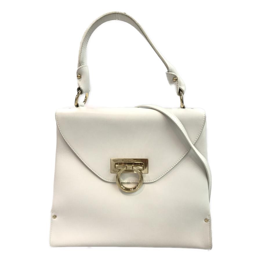 サルバトーレフェラガモ 2way ハンドバッグ ショルダーバッグ 斜め掛け  