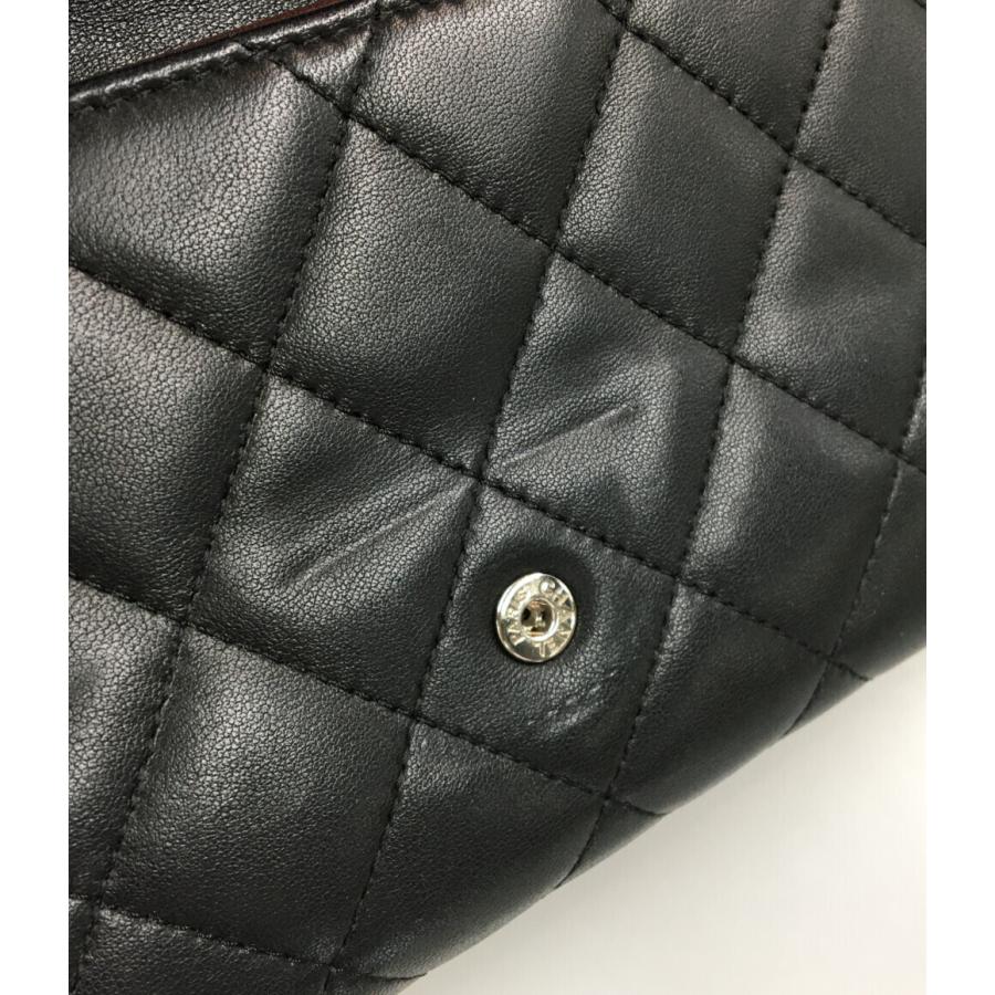 シャネル 長財布 シルバー金具 マトラッセ レディース CHANEL 中古