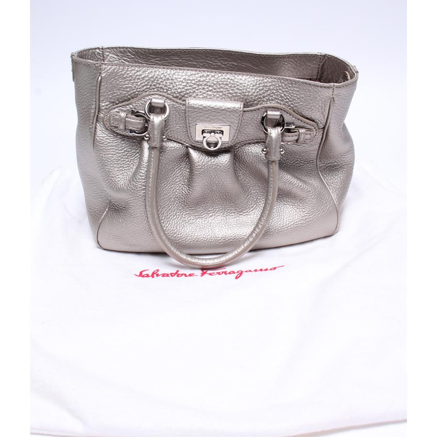 ハンドバッグ/レザー/ピンク/ab-21 7421/サルヴァトーレフェラガモ